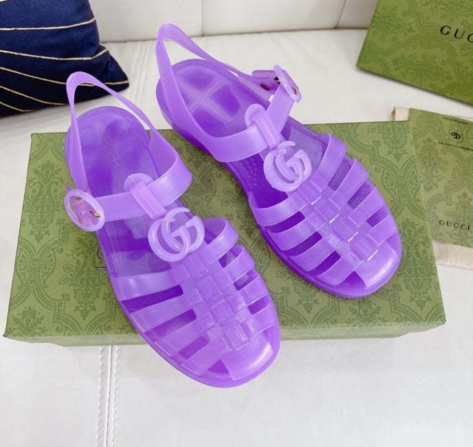 Flat sandals slippers , size 36-45 , with box, SS60-1407-1412