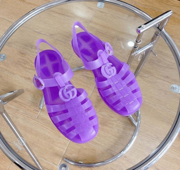 Flat sandals slippers , size 36-45 , with box, SS60-1407-1412