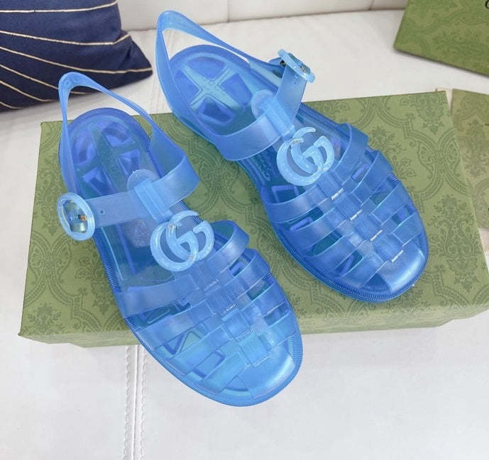 Flat sandals slippers , size 36-45 , with box, SS60-1407-1412