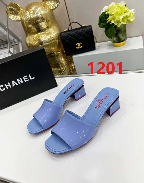 Ladies' high heel slippers ,size 35-43, heel 4.5cm,SS70-1197-1201