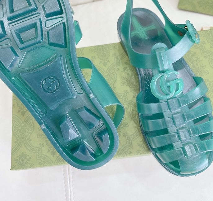 Flat sandals slippers , size 36-45 , with box, SS60-1407-1412