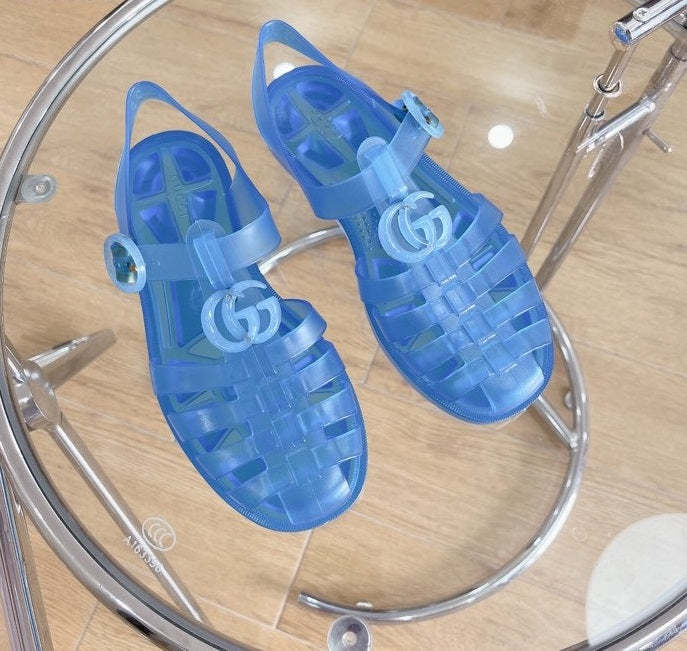 Flat sandals slippers , size 36-45 , with box, SS60-1407-1412