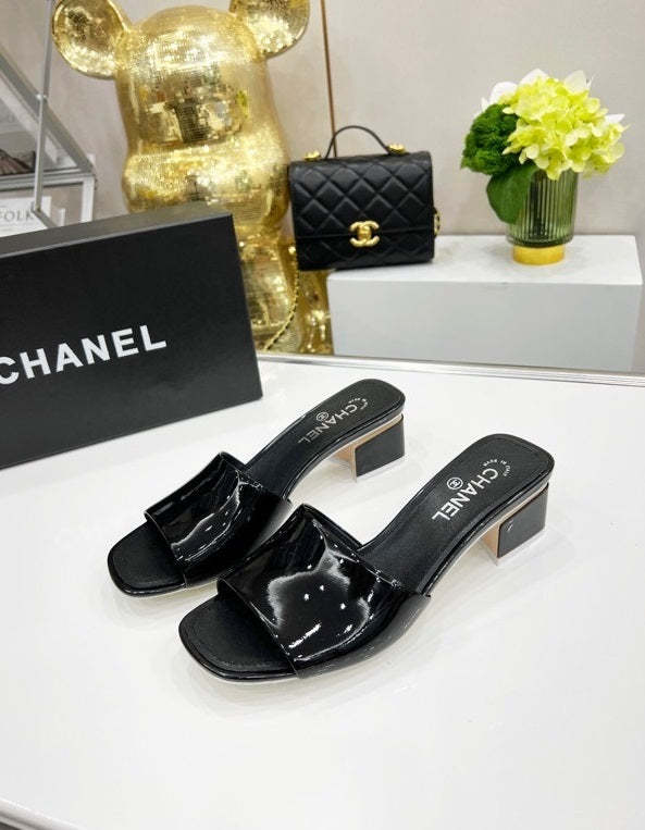Ladies' high heel slippers ,size 35-43, heel 4.5cm,SS70-1197-1201