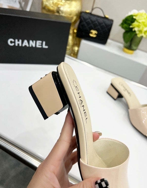 Ladies' high heel slippers ,size 35-43, heel 4.5cm,SS70-1197-1201