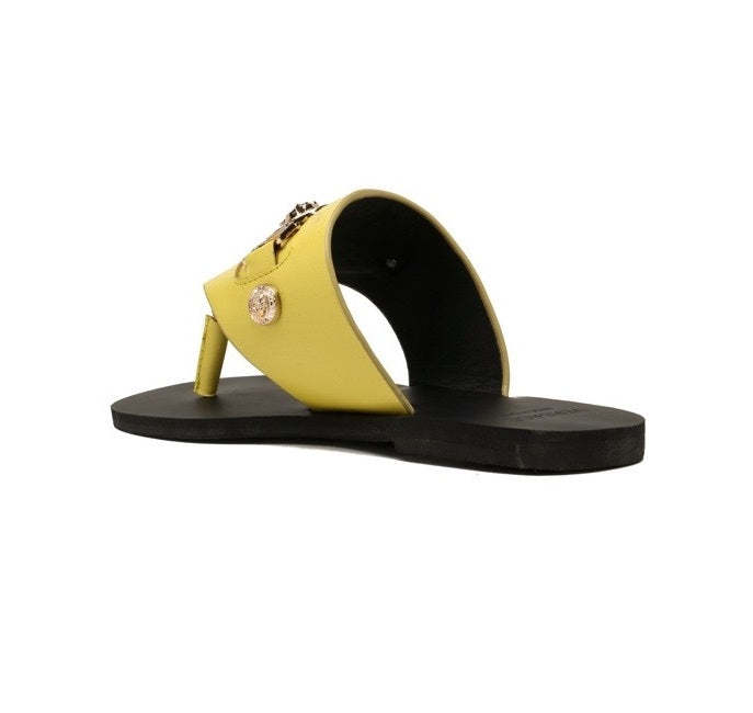 Flat leather sandals slippers , size 35-42 ,with box, SS70-1251-1254