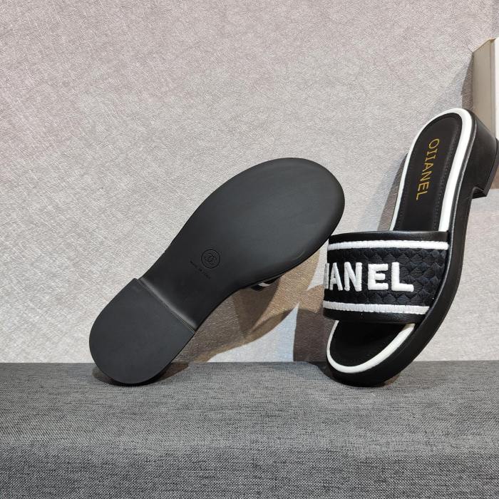 Ladies leather sandals slippers , size 34-41 ,with box, SS60-1441-1443