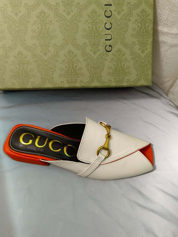 Heel leather sandals slippers,heel 4.5cm, size 35-40 ,with box, SS60-1450