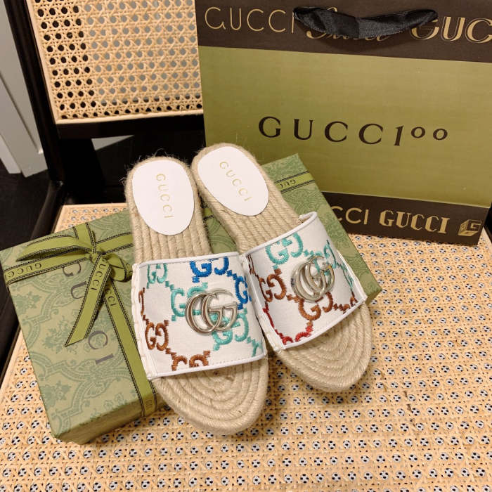 Flat sandals slippers , size 34-40 ,with box, SS60-1521-1523