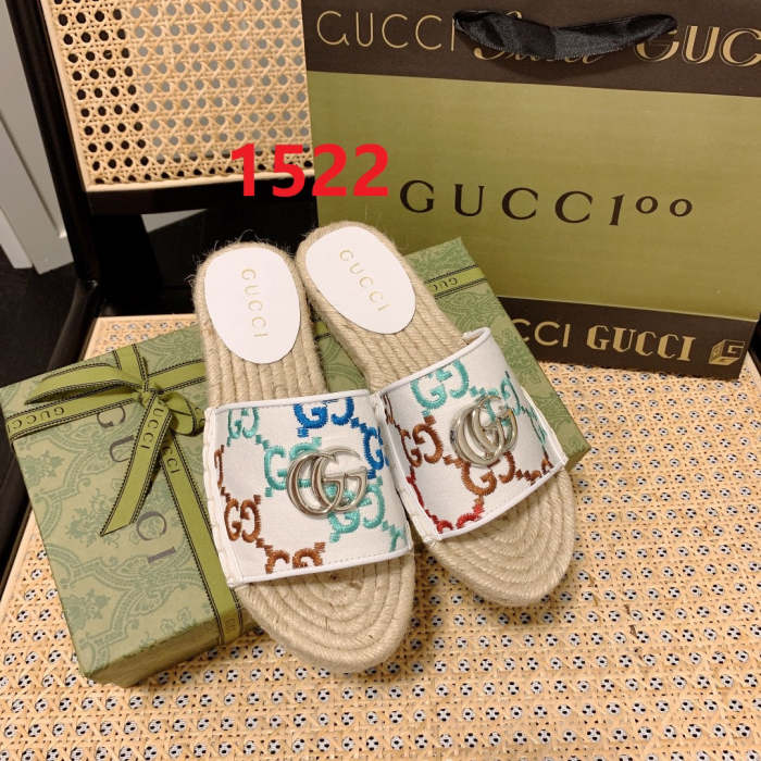 Flat sandals slippers , size 34-40 ,with box, SS60-1521-1523