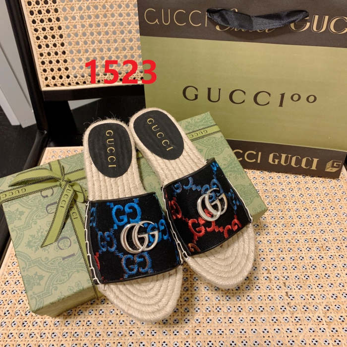 Flat sandals slippers , size 34-40 ,with box, SS60-1521-1523