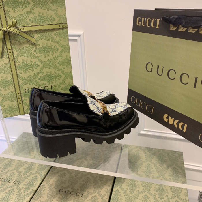 women chunky heel loafers,heel:5.5cm,size 35-40, with box, SS70-1270