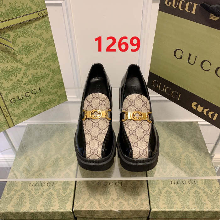 women chunky heel loafers,heel:5.5cm,size 35-40, with box, SS70-1269