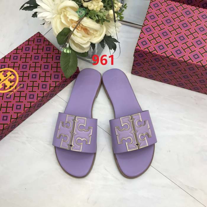 Flat leather sandals slippers , size 34-40 ,with box, SS50-961