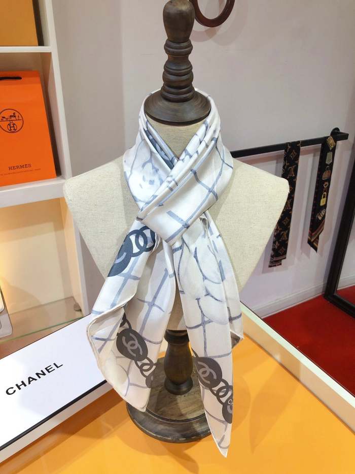 Silk scarf , NO BOX, size 90*90cm,  SF15-293-295