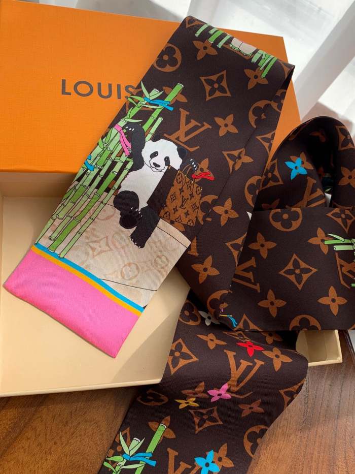 Silk scarf, hair tie , NO BOX, size 8-120cm,  SF15-296-298