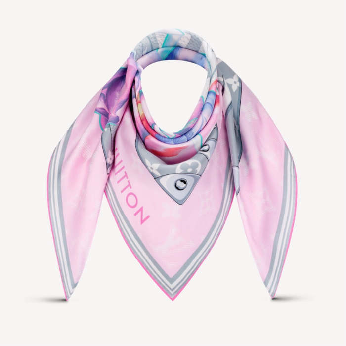Silk scarf , NO BOX, size 90*90cm,  SF15-269-270