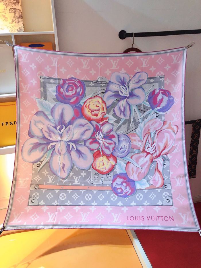 Silk scarf , NO BOX, size 90*90cm,  SF15-269-270