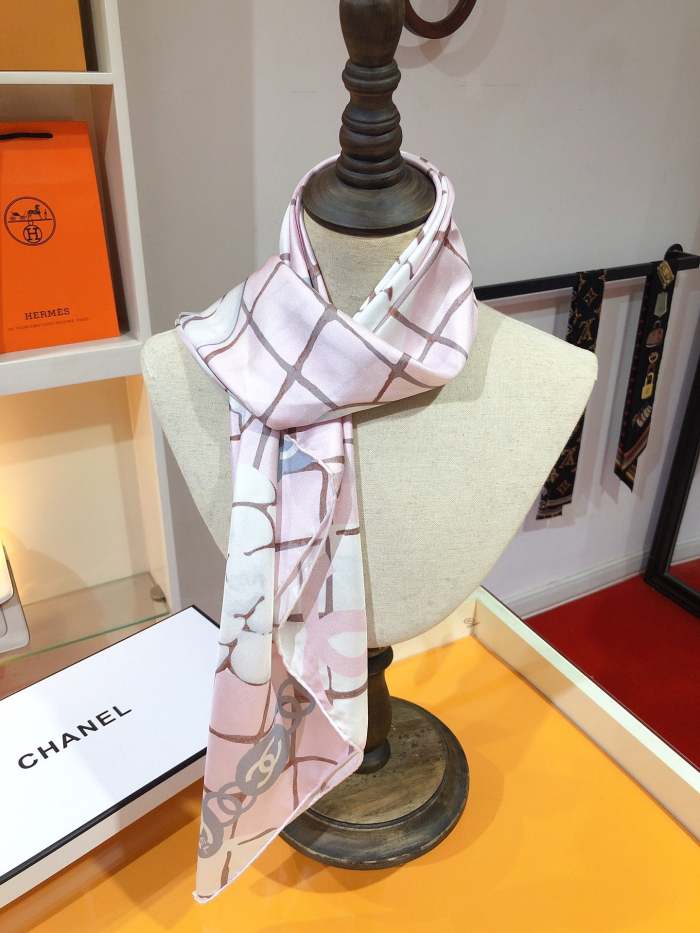 Silk scarf , NO BOX, size 90*90cm,  SF15-293-295