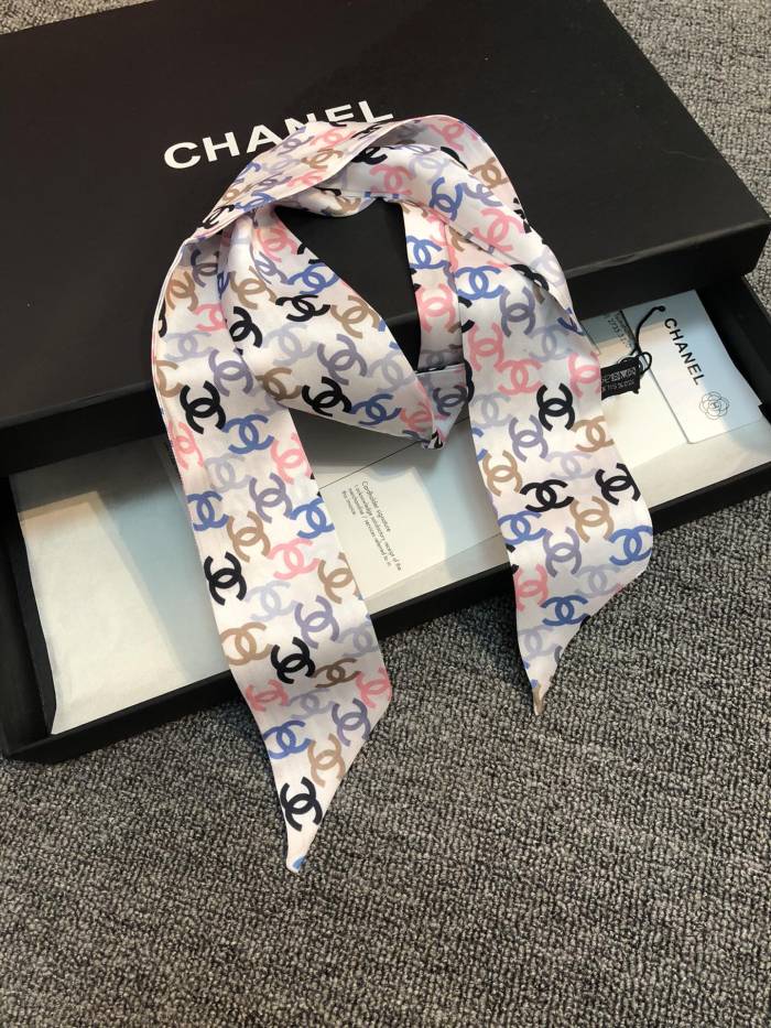 Silk scarf, hair tie , NO BOX, size:8-120cm,  SF15-313-316