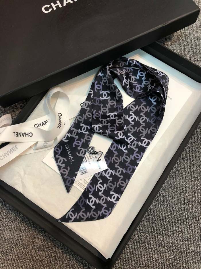 Silk scarf, hair tie , NO BOX, size:8-120cm,  SF15-313-316