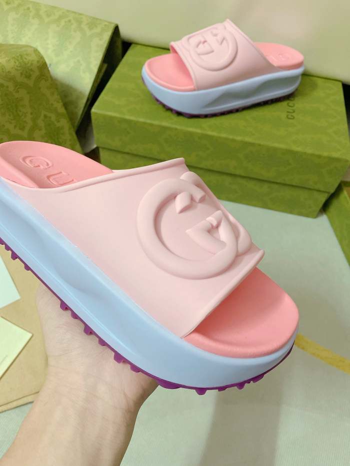 Flat leather sandals slippers , size 35-41 ,with box, SS60-1598-1600
