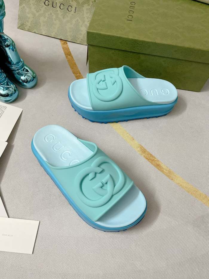 Flat leather sandals slippers , size 35-41 ,with box, SS60-1598-1600