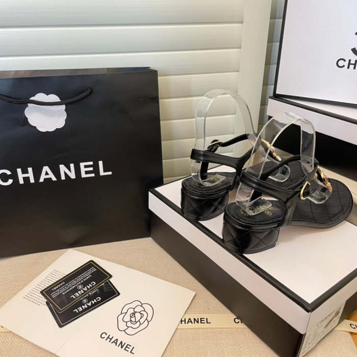 Women leather sandals slippers , size 35-40 ,with box, SS60-1619-1622