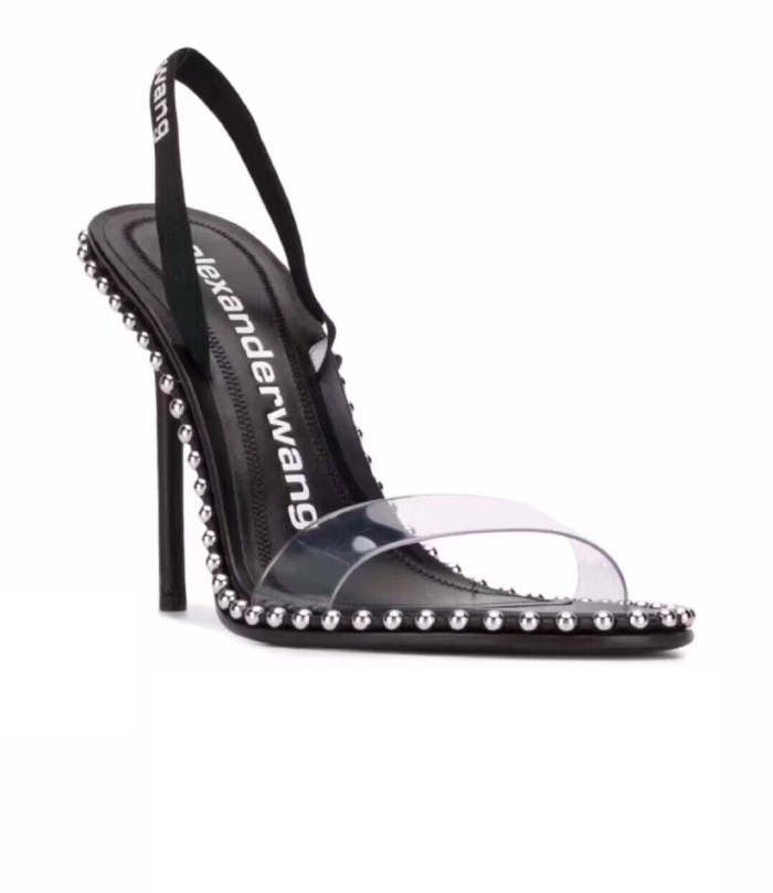 Women's leather heel sandals slippers , size 34-40 ,SS60-1697