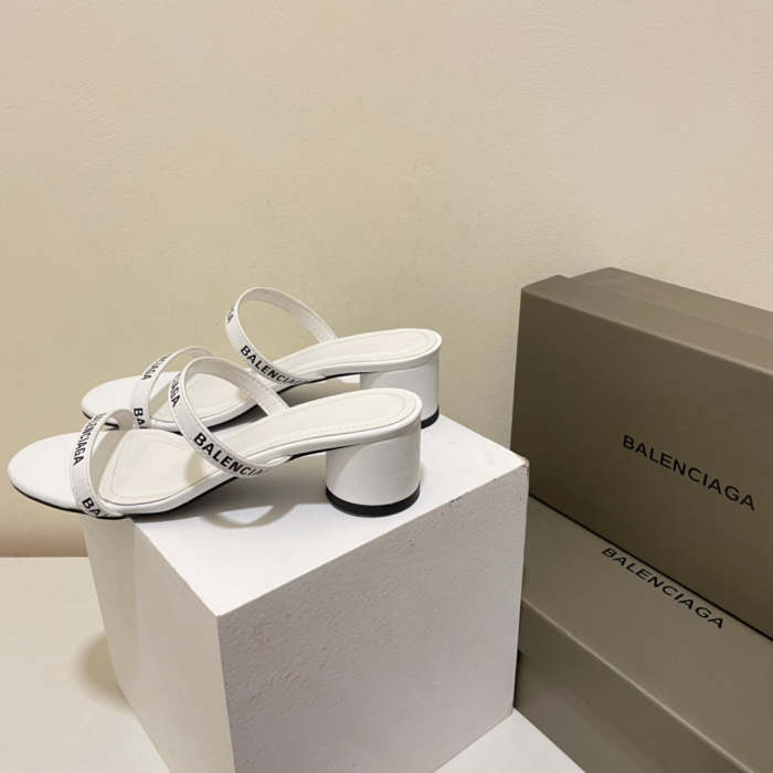2022 new leather sandals slippers , heel 5cm,size 34-40 ,SS60-1732-1733