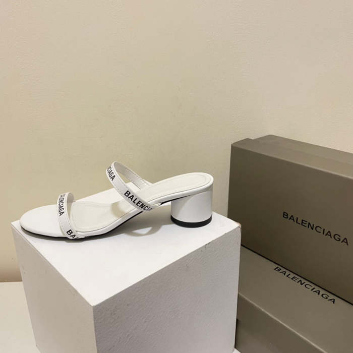 2022 new leather sandals slippers , heel 5cm,size 34-40 ,SS60-1732-1733