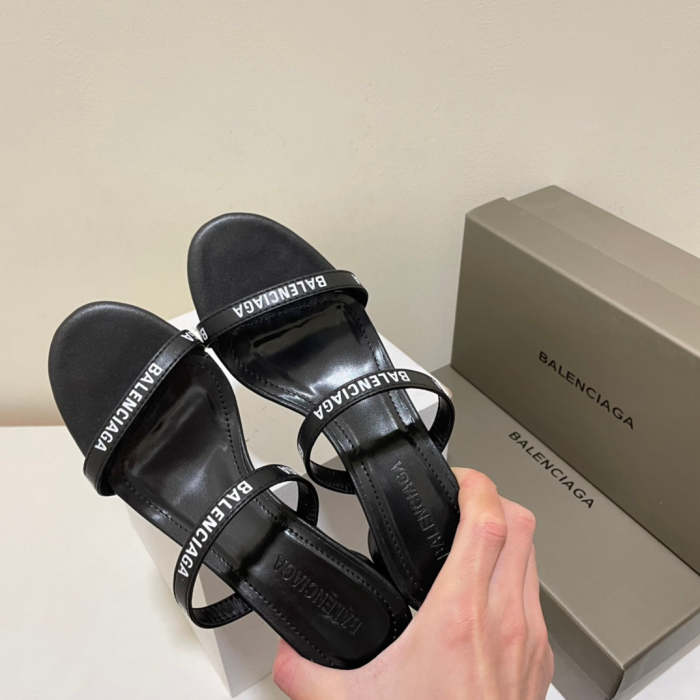2022 new leather sandals slippers , heel 5cm,size 34-40 ,SS60-1732-1733