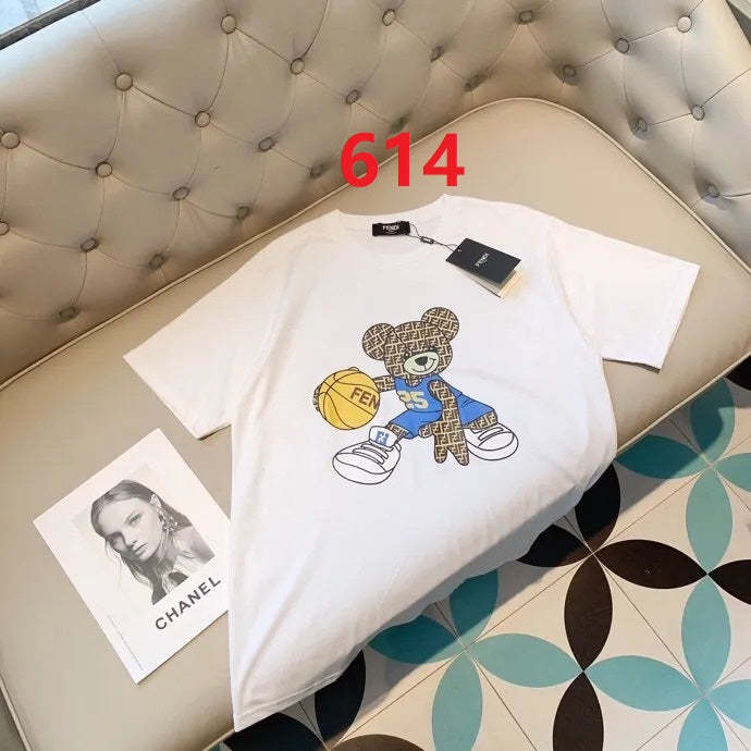 Fashion cotton T shirt for men and women, CL25-613-614