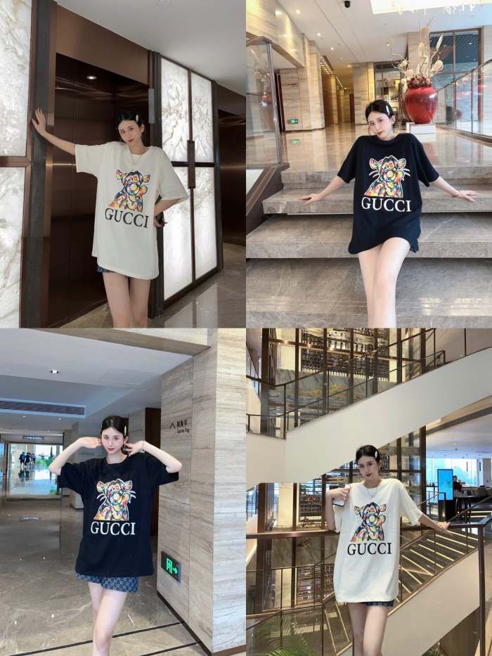 Fashion cotton T shirt for women, CL25-608-609