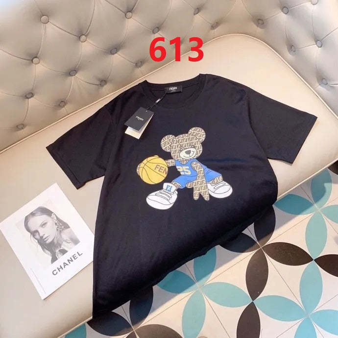 Fashion cotton T shirt for men and women, CL25-613-614