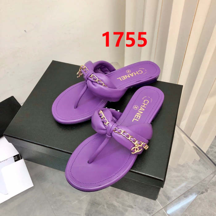 Flat leather sandals slippers , size 34-42 ,SS60-1755-1758