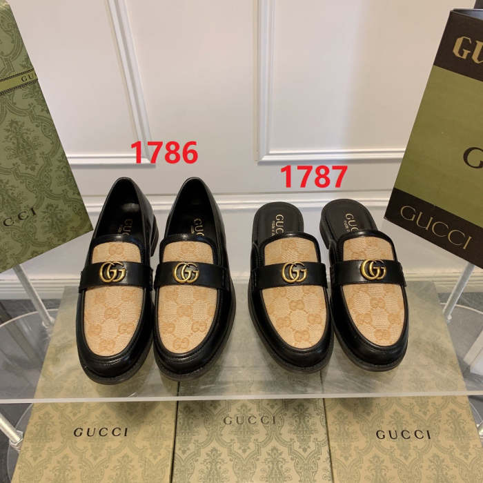 women flat leather shoes,size 35-40, SS60-1786-1787