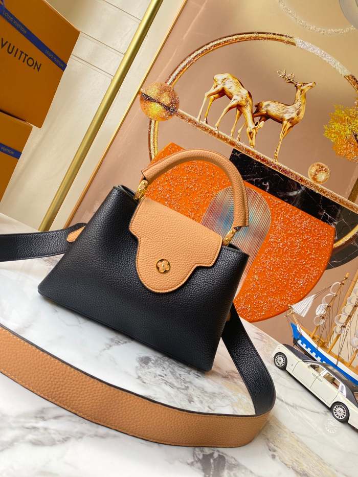 leather bag, AAAAA, no box,size:27*18*9cm and 31.5*20*11cm,B110-73-74