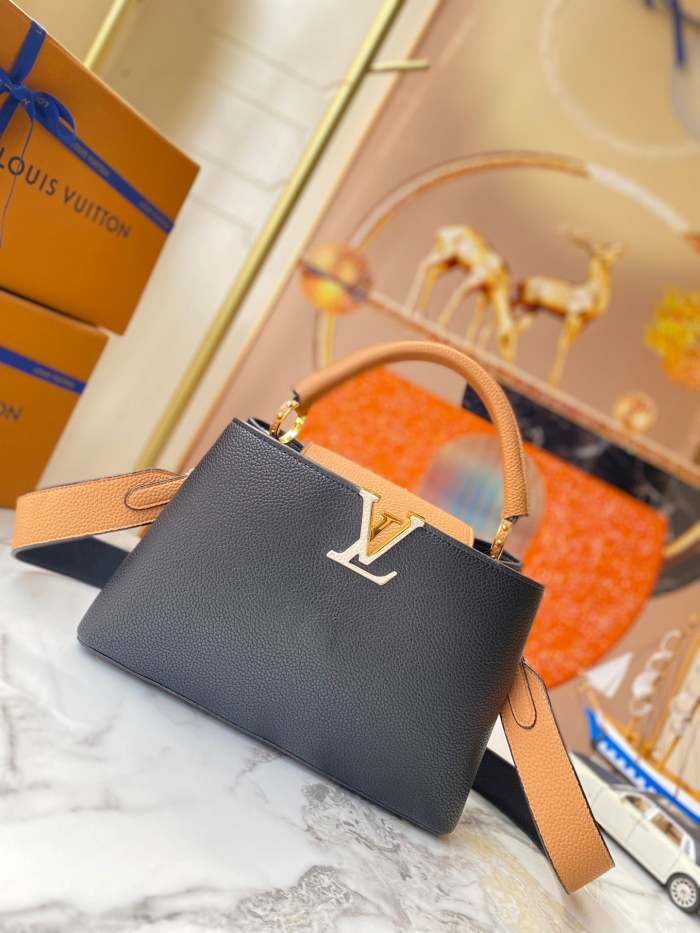 leather bag, AAAAA, no box,size:27*18*9cm and 31.5*20*11cm,B110-73-74