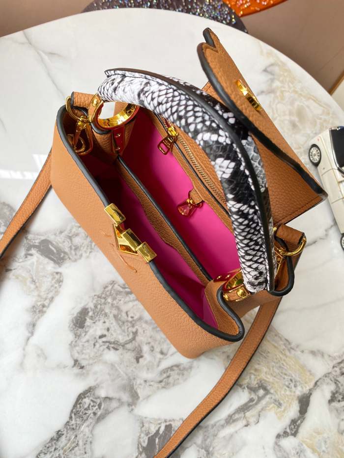 leather bag, AAAAA, no box,size:27*18*9cm,B110-82-85