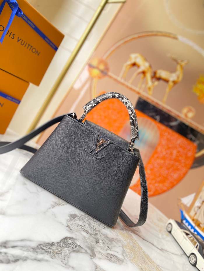 leather bag, AAAAA, no box,size:27*18*9cm,B110-82-85
