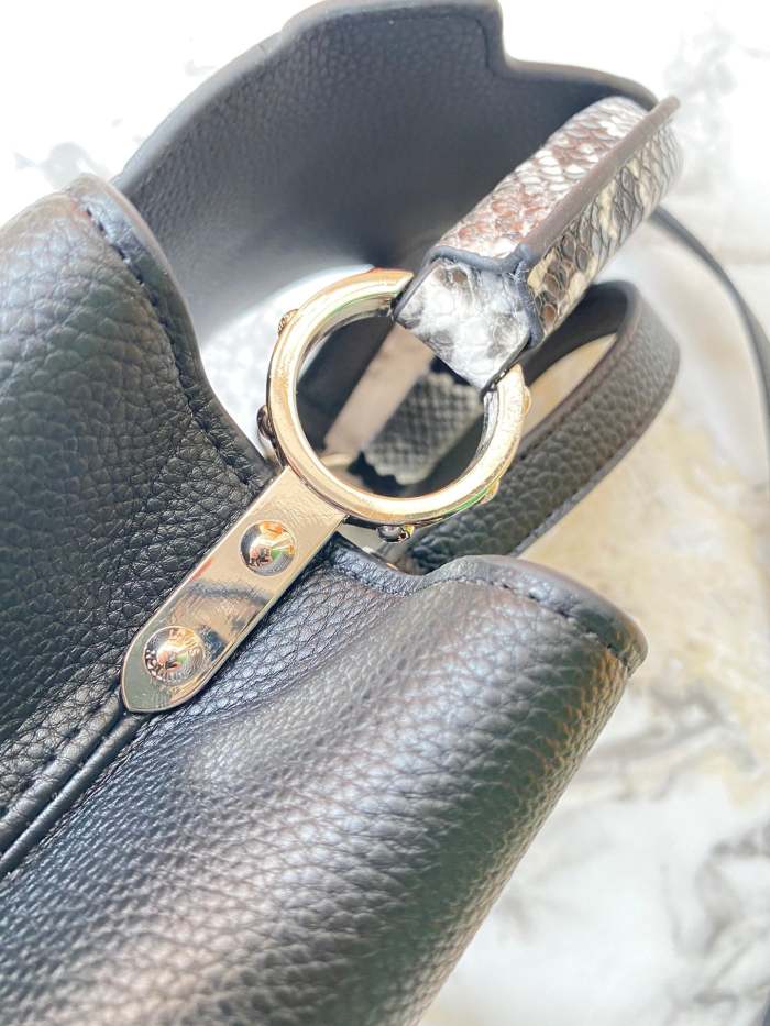 leather bag, AAAAA, no box,size:27*18*9cm,B110-82-85