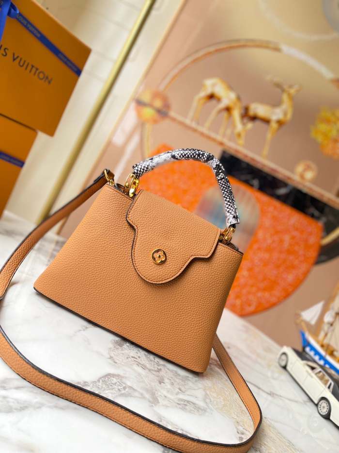 leather bag, AAAAA, no box,size:27*18*9cm,B110-82-85