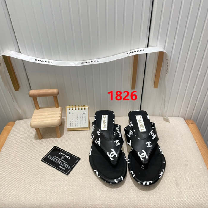 Flat leather sandals slippers , size 35-40, SS60-1826-1831