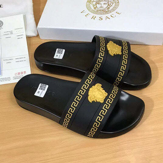 Flat leather sandals slippers , size 35-46, SS60-1857