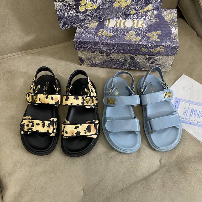 Flat leather sandals slippers shoes , SS70-1410-1413