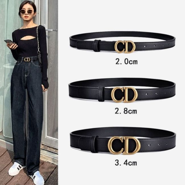 Ladies' belt width 2cm/2.8cm/3.4cm, length 90-115cm,BLT10-206-208