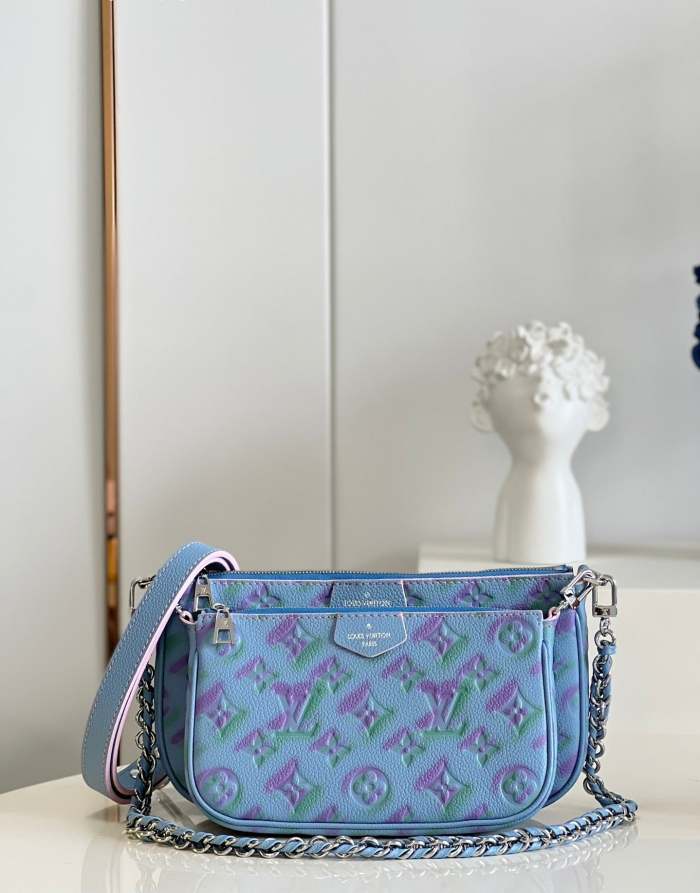 Leather bag ,AAAAA ,size 24*13.5*4cm ,no box, B110-86