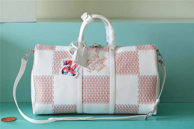 Leather keepall bag ,AAAAA ,size 50x29*23cm ,no box, B130-29