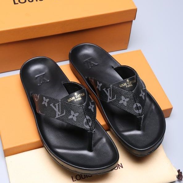 Flat leather sandals slippers , size 38-44 ,SS50-1074-1079
