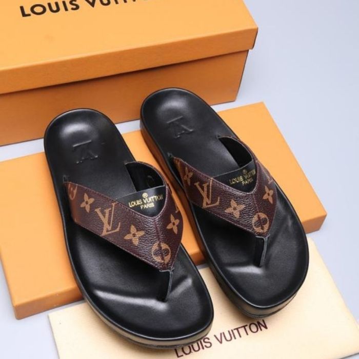 Flat leather sandals slippers , size 38-44 ,SS50-1074-1079